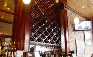 restaurant wine rack
