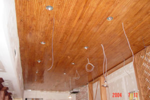 ceiling renovation
