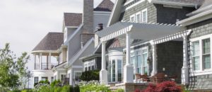 Close up beach house