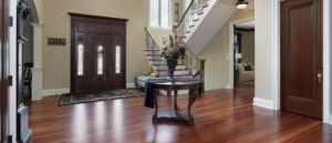 Foyer in luxury home