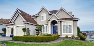 Luxury house exterior