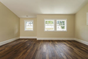 empty master bedroom