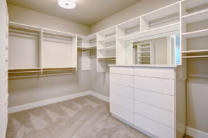white closet