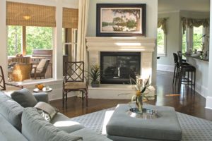 furnished den