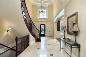 large upscale foyer
