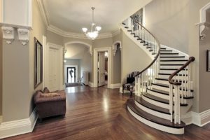 upscale foyer