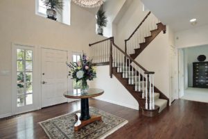 foyer in large home