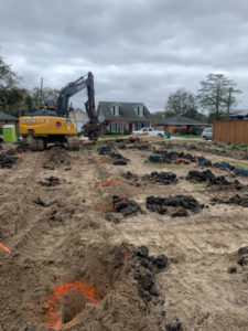 digging dirt