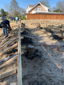 house construction work