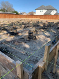 foundation in progress