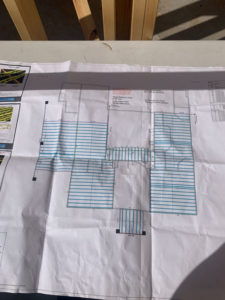 Blueprints of a house