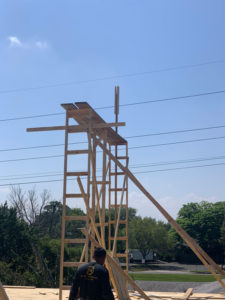 new wood framing for house