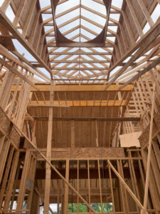 view of ceiling
