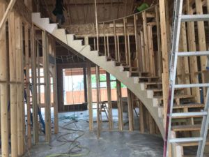building stairs