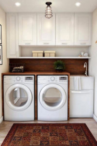 updated laundry room