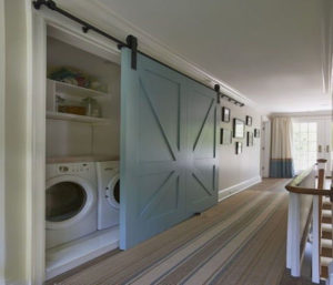 laundry room barn doors