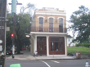 exterior of restaurant